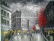 Ενιαία επιτροπή του Παρισιού πύργων του Άιφελ ζωγραφικής περιλήψεων του Παρισιού/ελαιογραφίας σύγχρονης τέχνης