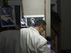 Θρησκεία Ελαιογραφία Ανθρώπινη φιγούρα για διακόσμηση εκκλησίας