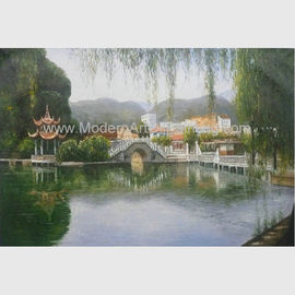 Ζωγραφισμένες στο χέρι του Claude Monet ελαιογραφίες τοπίων ελαιογραφιών κινεζικές