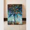 Ζωγραφισμένος στο χέρι Seascape ελαιογραφίας μαχαιριών παλετών Κόλπος της διακόσμησης τέχνης τοίχων του Μεξικού