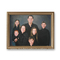 Ρεαλιστικός καμβάς 5cm πορτρέτου πετρελαίου συνήθειας οικογενειακών ανθρώπων για τη διακόσμηση σπιτιών